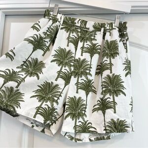 Woolworths Tropical Palm Print Women's Shorts Size S